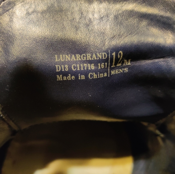 COLE HAAN LUNARGRAND LONG WINGTIP – CAMELLO/BLACK - Picture 6 of 6